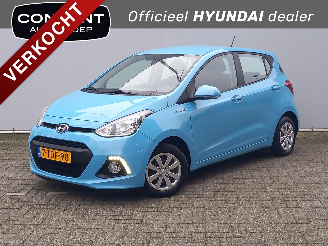 Hyundai i10 - 1.0i 66pk Blue 4pl. Comfort | Clima | Cruise | Clima - AutoWereld.nl