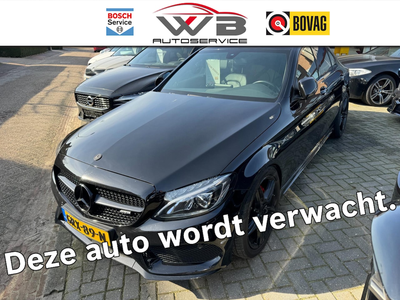 Mercedes-Benz C-klasse - 180 AMG I Burmester I C63 Styling I Leder - AutoWereld.nl