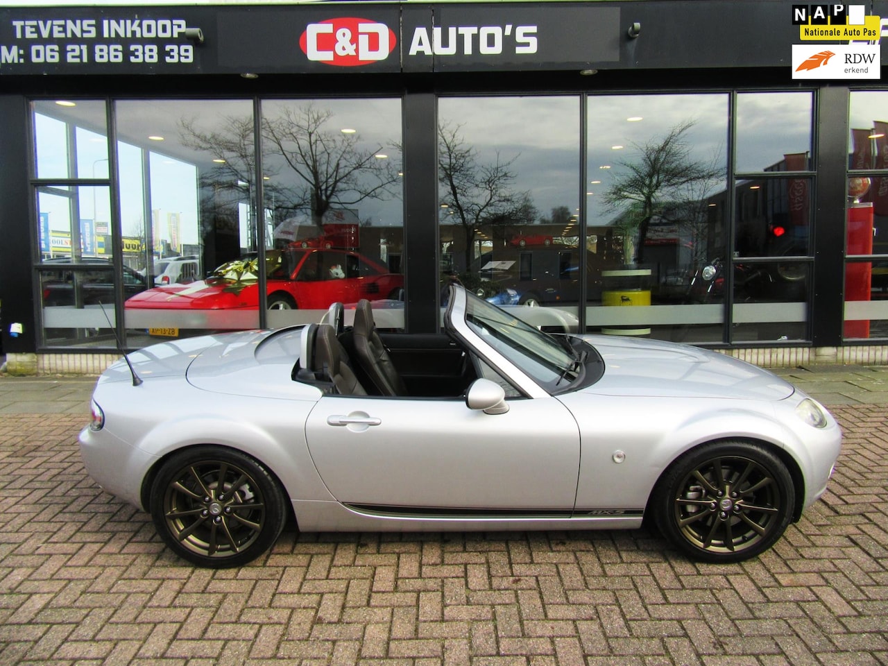 Mazda MX-5 - 1.8 EDITION EL HARDTOP AC BRUIN LEDER UNIEK - AutoWereld.nl