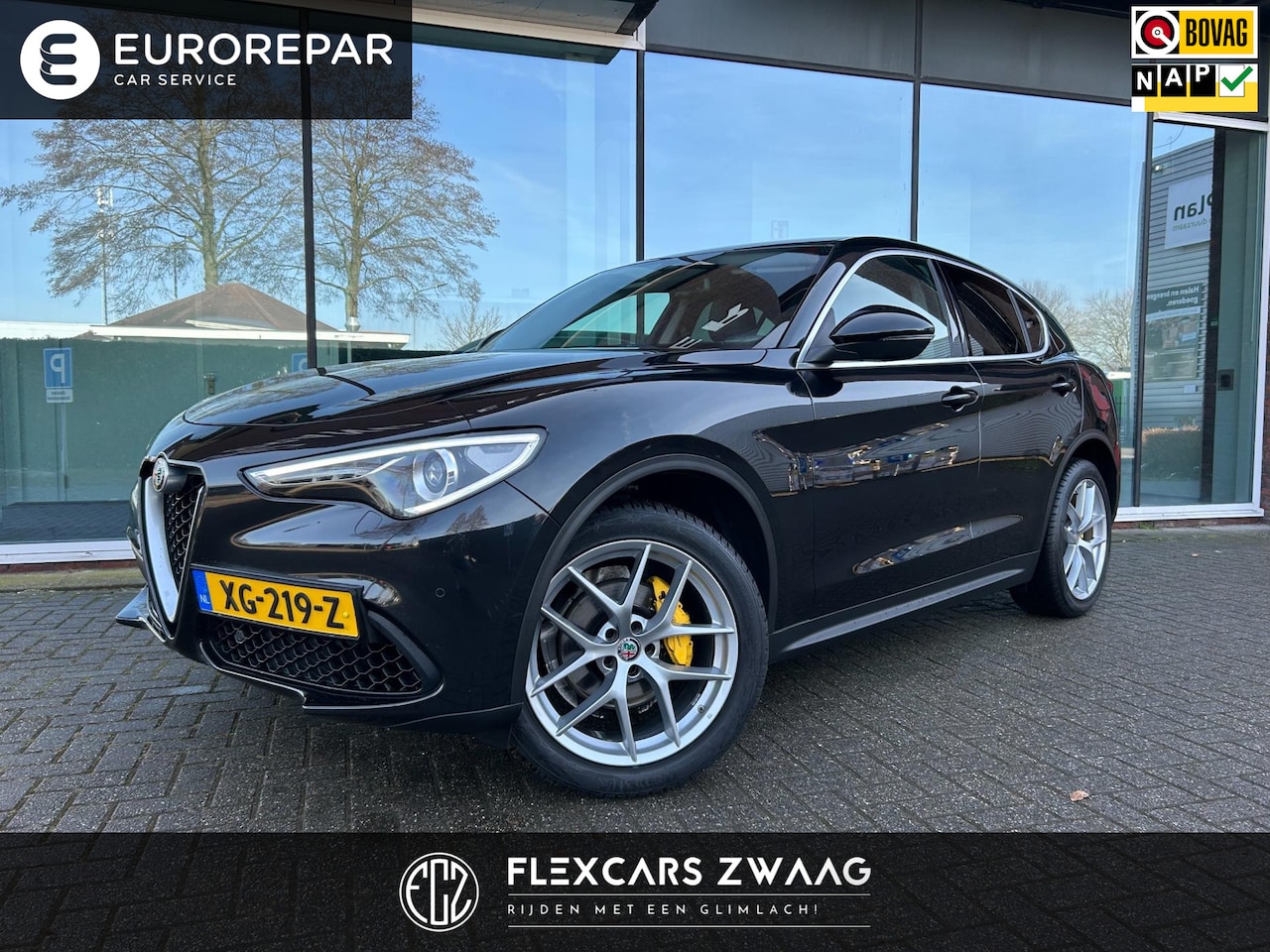 Alfa Romeo Stelvio - 2.0 T AWD First Edition - Automaat - Leder - Navi - Org.NL - AutoWereld.nl