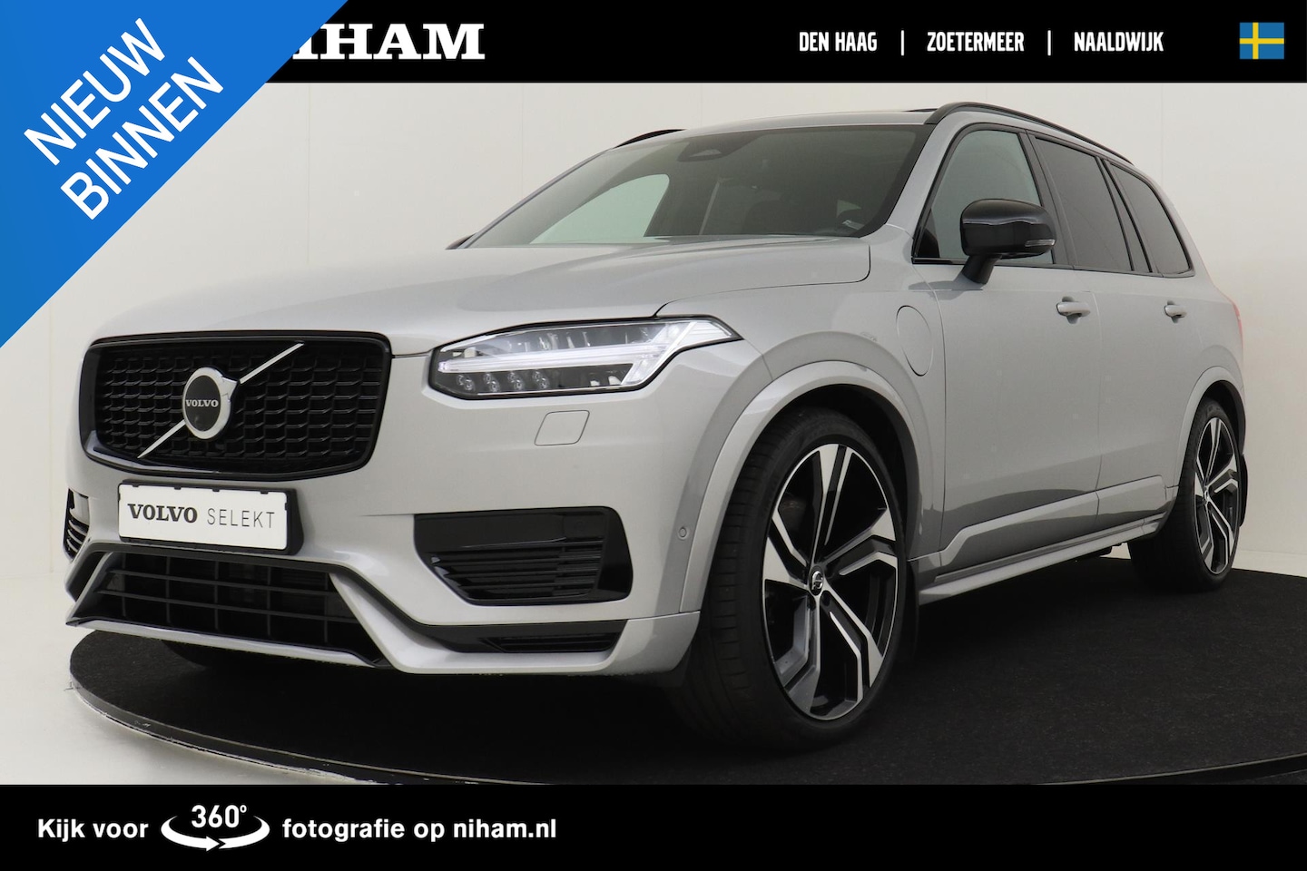 Volvo XC90 - T8 RECHARGE AWD ULTIMATE DARK *FULL OPTIONS* -PANO.DAK|BOWERS&WILKINS|HEAD-UP DISP|22"|TRE - AutoWereld.nl