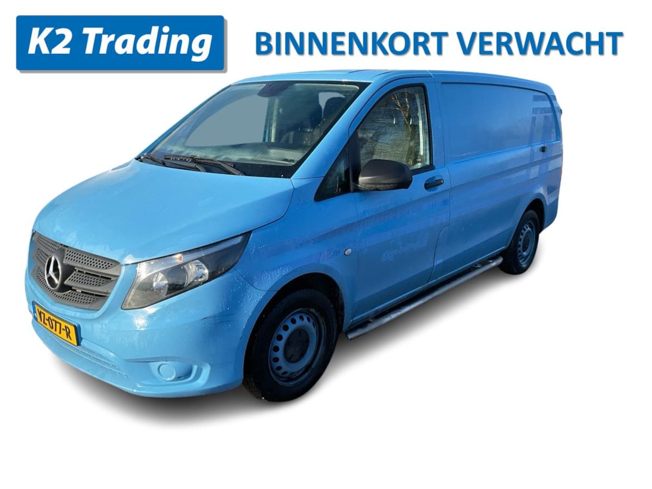 Mercedes-Benz Vito - 111 CDI Functional Lang EURO-6 LANGE UITVOERING AIRCO TREKHAAK ****KOMT BINNEN**** - AutoWereld.nl