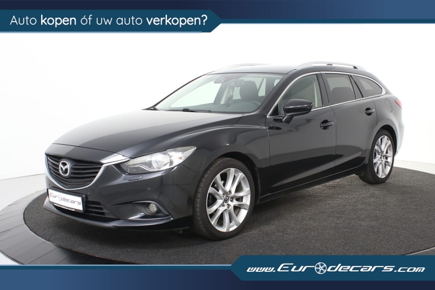 Mazda 6 Sportbreak - 2.0 HP Skylease+*Navigatie*Parkassist*Stoelverwarming - AutoWereld.nl