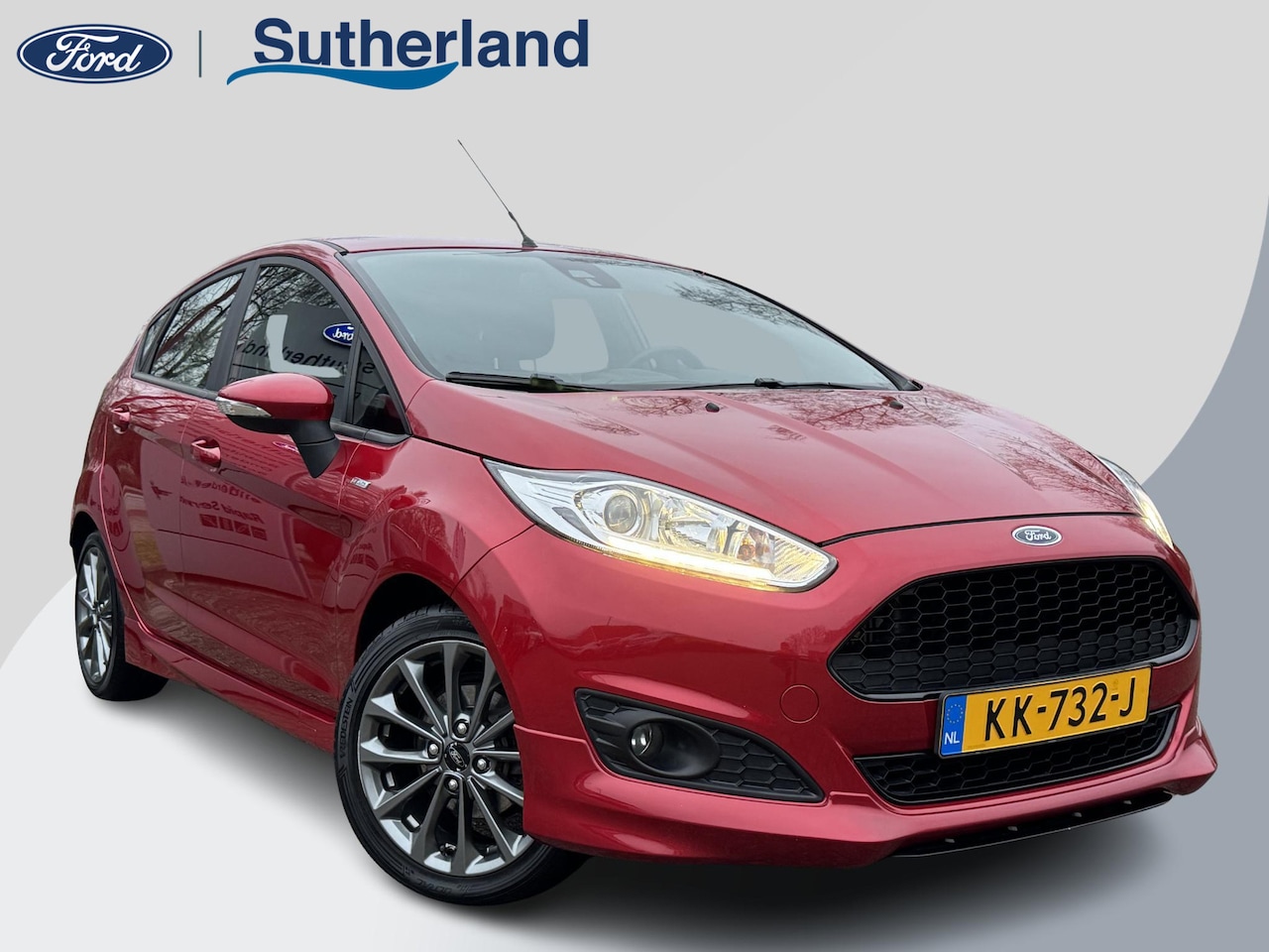 Ford Fiesta - 1.0 EcoBoost ST Line 100pk | Trekhaak | Achterspoiler | Navigatie | Voorruit verwarming | - AutoWereld.nl