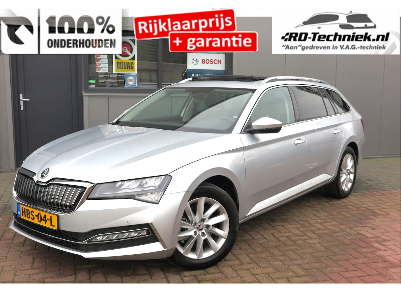 Skoda Superb Combi - 218pk DSG iV Business Edition Plus ,Camera ,Virtual Cockpit, Panoramadak, Navigatie, , Key - AutoWereld.nl