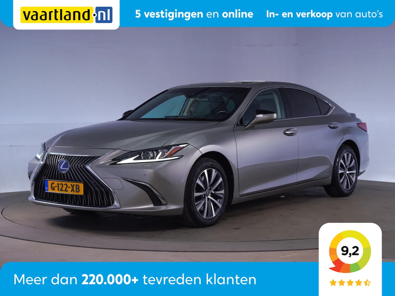 Lexus ES - 300H 300h Business Line [ Schuifdak Leder Stoelverwarming Navi LED ] - AutoWereld.nl