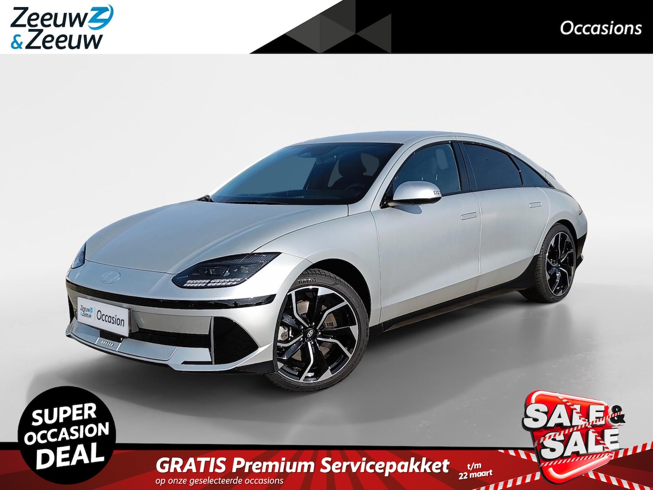 Hyundai IONIQ 6 - Connect 77 kWh MATTE GOLD EDITION | 6700KM!! | ZEER NETJES! |1e EIGENAAR! | - AutoWereld.nl