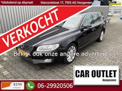 Volvo V70 - 2.0 D4 Momentum 1e Eignr, Leer, A/C, CC, PDC, Navi, Standkachel, Elec.Kofferklep, LM, Trek