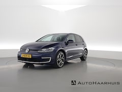 Volkswagen e-Golf - E-DITION | Navi | Adapt. Cruise | Leder | Stoelverw. | Apple CarPlay |