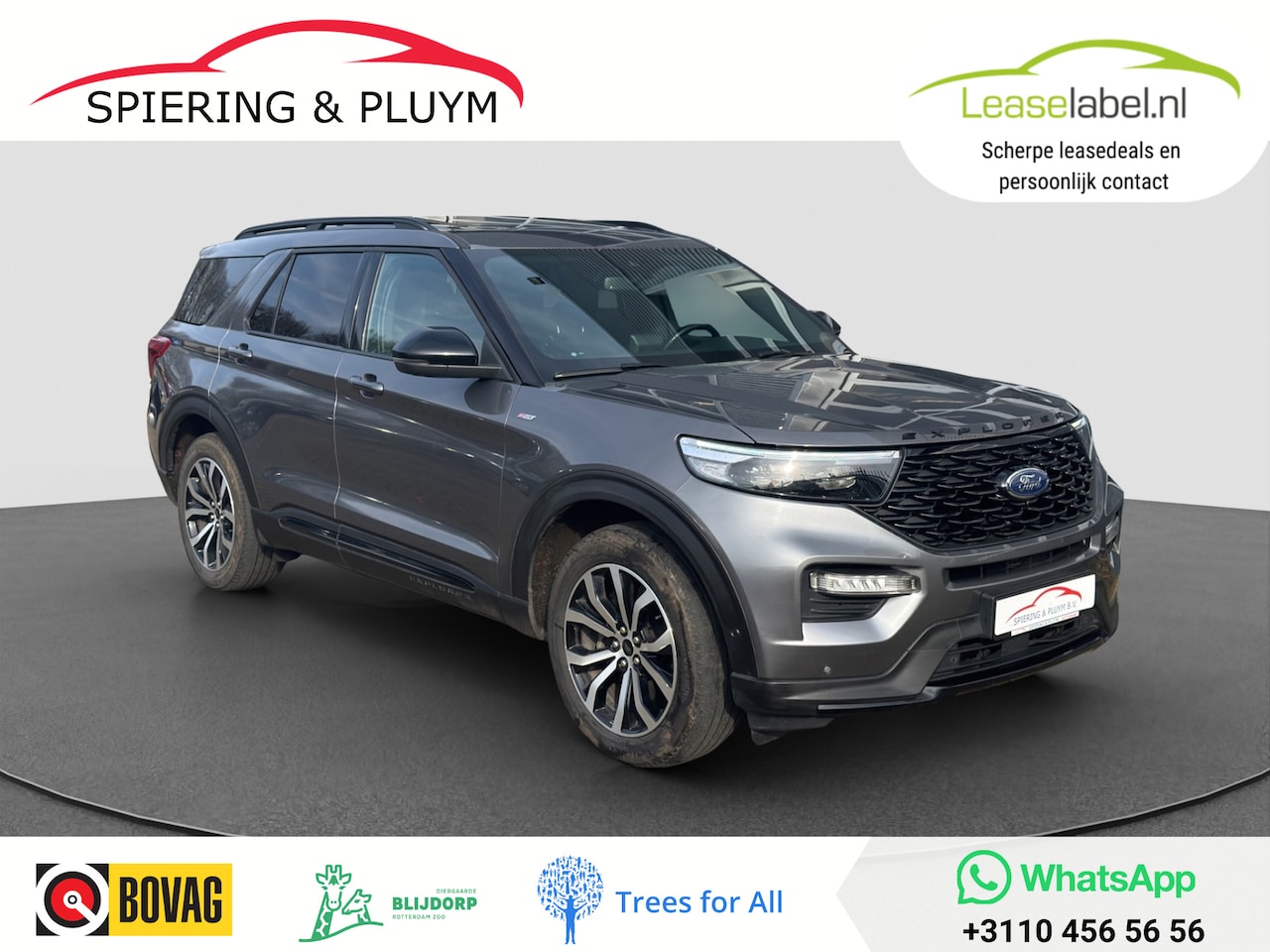 Ford Explorer - 3.0 V6 PHEV ST-Line | Massage Stoel | B&O | Pano | Trekhaak - AutoWereld.nl