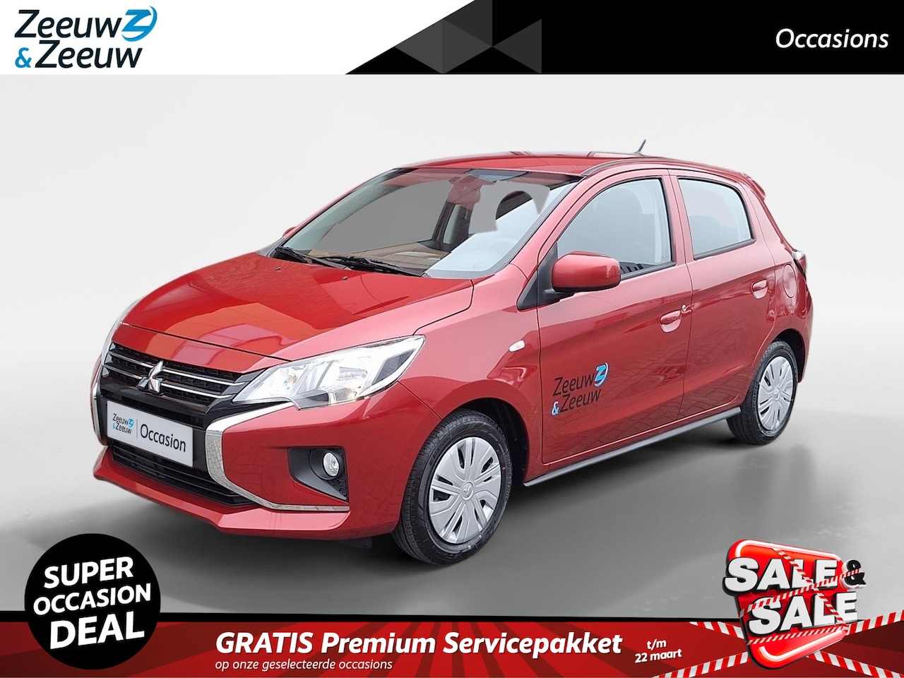 Mitsubishi Space Star - 1.2 Dynamic | Airco | Multimedia systeem | Stuurwielbediening | - AutoWereld.nl