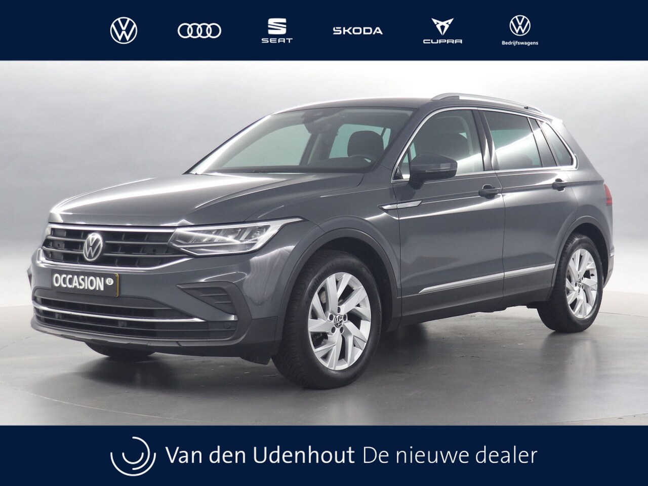 Volkswagen Tiguan - 1.5 TSI 150pk Life Business DSG / Navigatie / Stoelverwarming / Elek. Achterklep - AutoWereld.nl