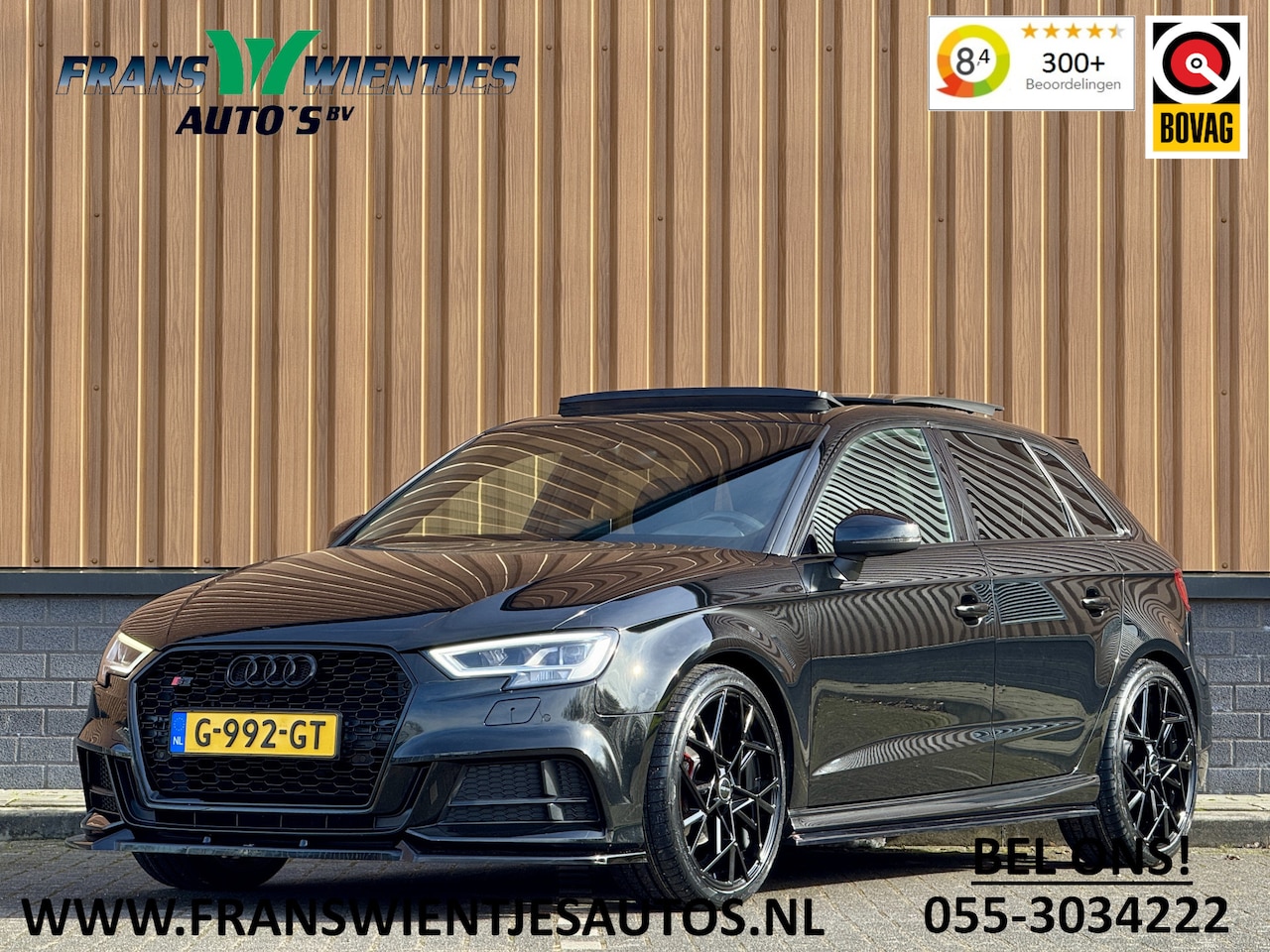 Audi A3 Sportback - 35 TFSI CoD Advance Sport | Maxton Design | Panoramadak | Cruise Control | Apple Carplay | - AutoWereld.nl