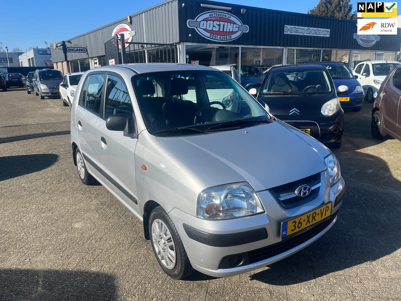 Hyundai Atos - 1.1i Active Cool(st-bekr,elekr-pakket,airco,58dkm,bj07,2999,-) - AutoWereld.nl