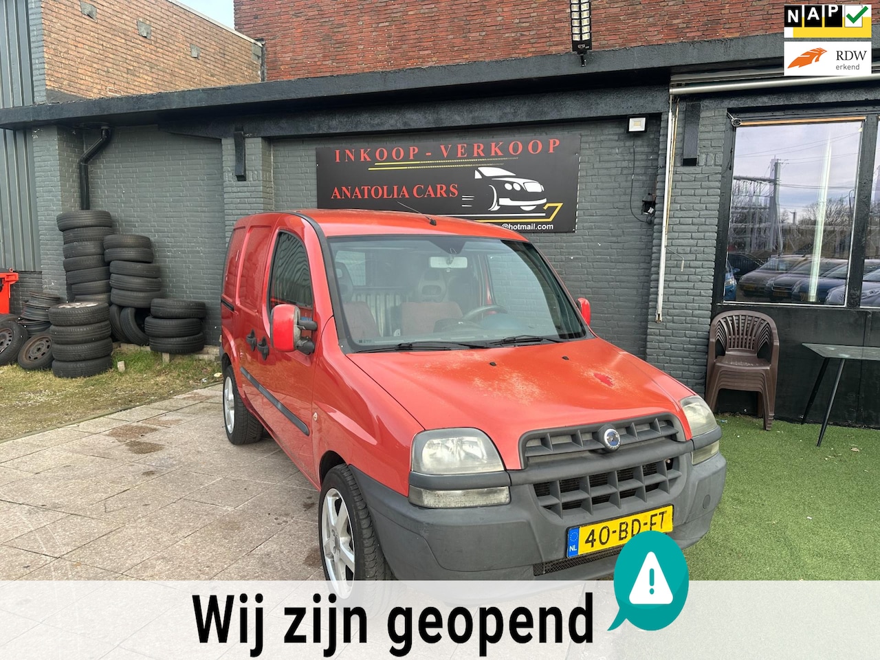 Fiat Doblò - 1.9 JTD *APK*AIRCO* - AutoWereld.nl