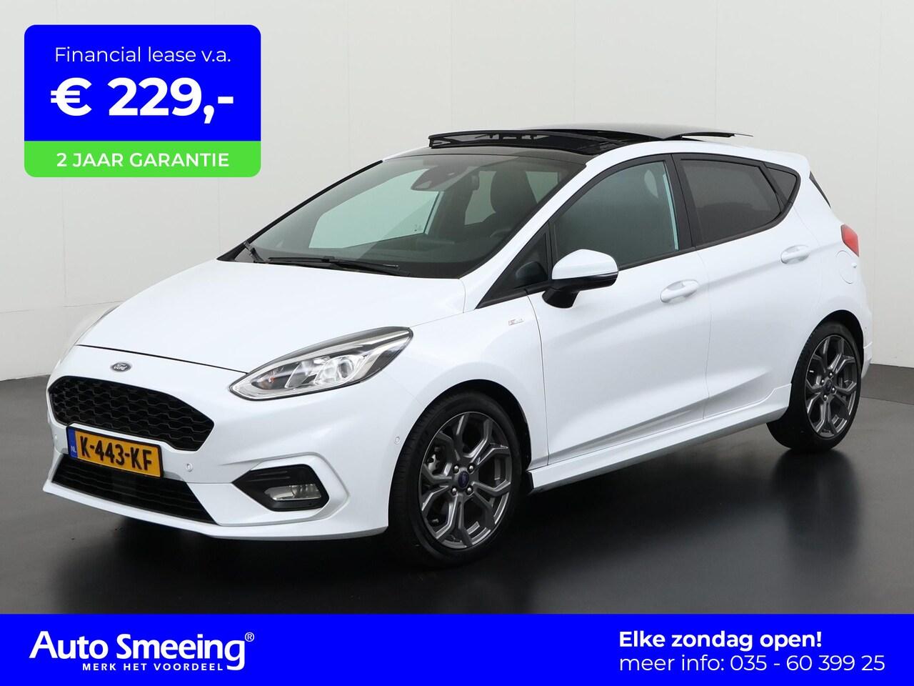 Ford Fiesta - 1.0 EcoBoost ST-Line X | Panoramadak | Zondag Open! - AutoWereld.nl