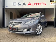 Mazda 6 Sportbreak - 2.5 VOL OPTIES / NAVI / LEDER / CRUISE CTRL / 1e EIGENAAR