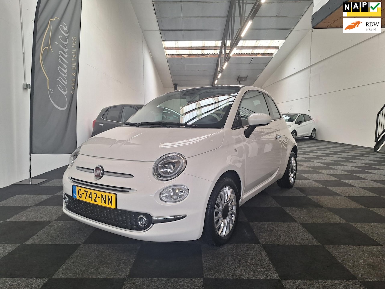 Fiat 500 - 2019. Turbo Lounge. MET SLECHTS 66.000 km NAP. - AutoWereld.nl