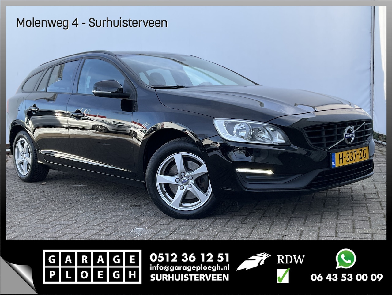 Volvo V60 - 1.5 T3 Automaat Stoel/Stuurverw Navi Trekhaak Momentum - AutoWereld.nl