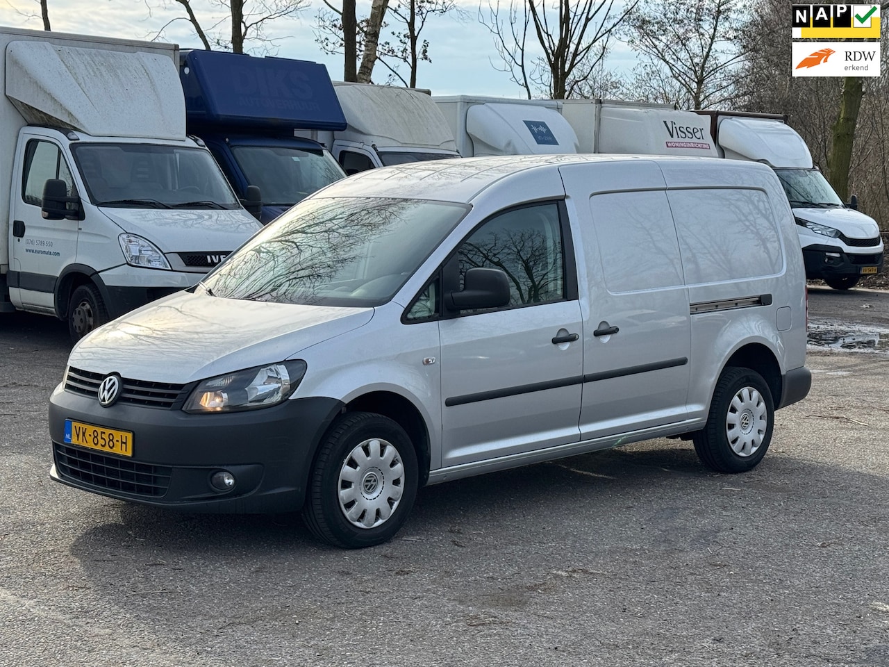 Volkswagen Caddy Maxi - 1.6 TDI BMT AIRCO 2x SCHUIFDEUR - AutoWereld.nl