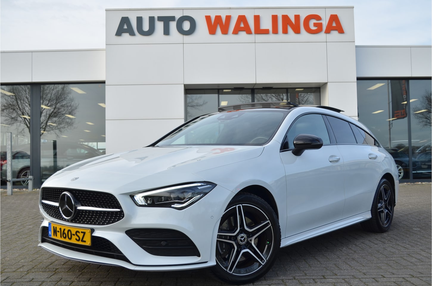 Mercedes-Benz CLA-klasse Shooting Brake - 250 e AMG Pano | Sfeerverlichting | 2x Memory | Adaptive Cruise | Carplay | Widescreen | N - AutoWereld.nl