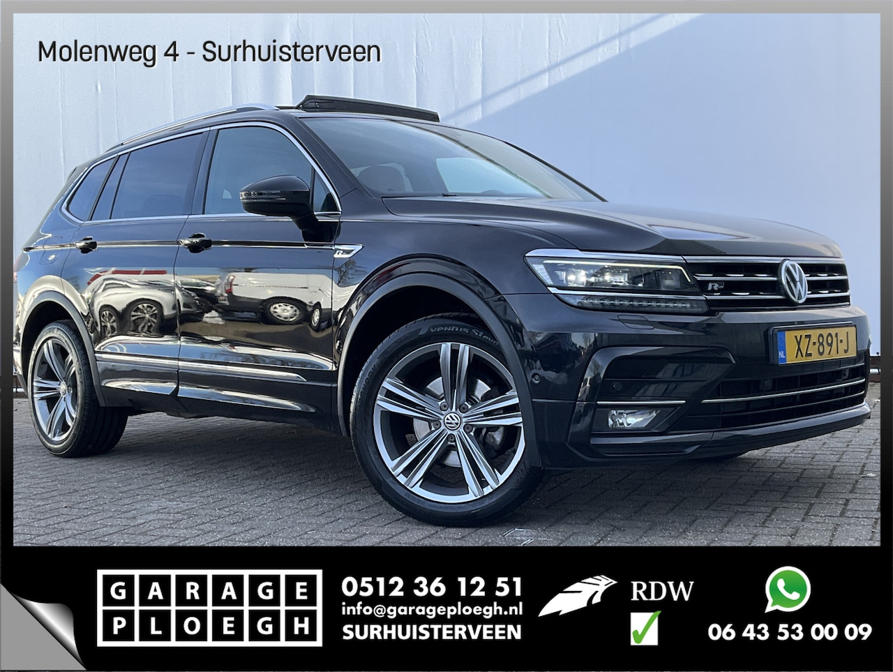 Volkswagen Tiguan Allspace - *7-pers* 1.5 TSI R-Line Pano Leer Carplay Nav/Cam 7persoons Vol! - AutoWereld.nl