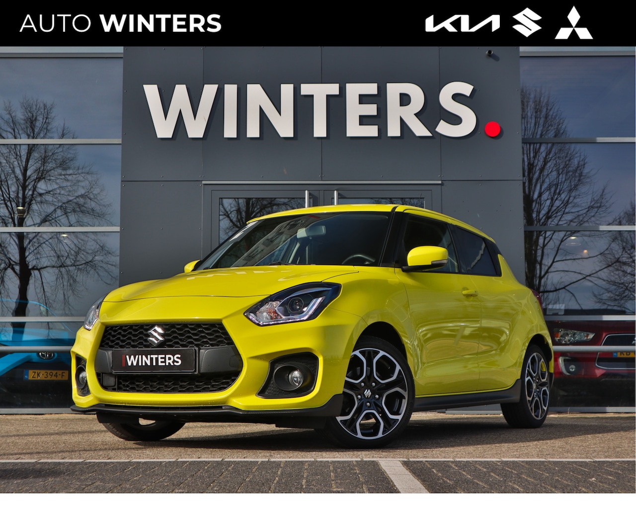 Suzuki Swift - 1.4 Sport Smart Hybrid Navi+BT+Cam ECC-Airco +adapt. Cr.Control Lane.Assist 17"LMV - AutoWereld.nl