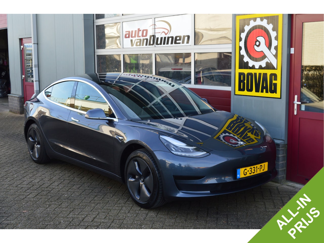 Tesla Model 3 - Standard RWD Plus 60 kWh O.a: Premium geluid, camera, PDC, DAB, Rijklaar, Etc. All-in prij - AutoWereld.nl