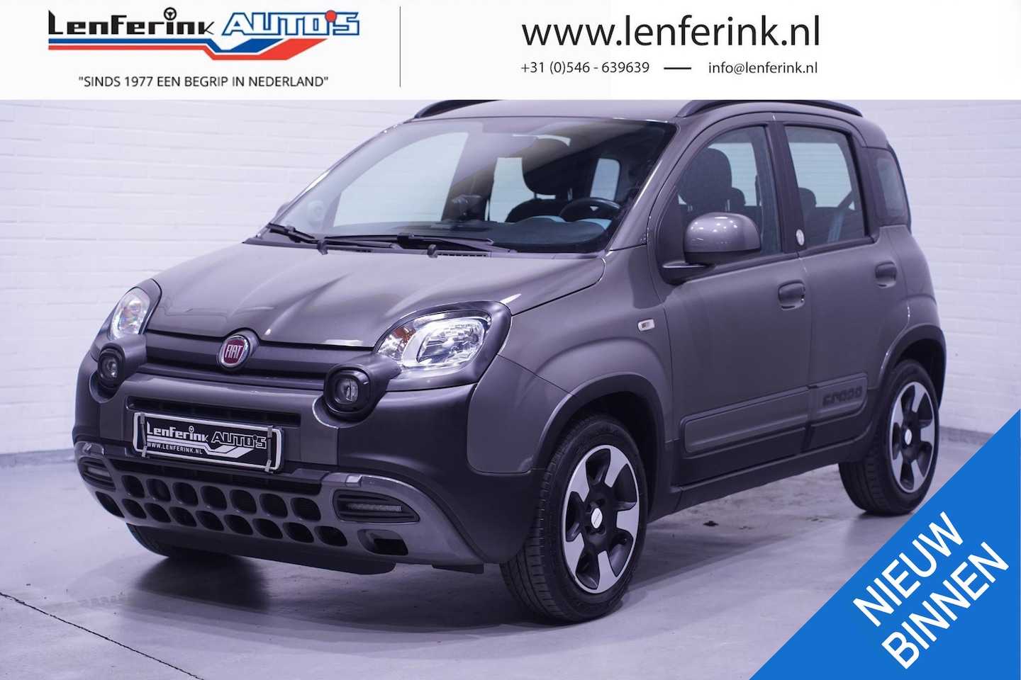 Fiat Panda - 1.0 Cross Hybrid Launch Edition PDC achter cruise-controle climate controle DAB ontvangst - AutoWereld.nl