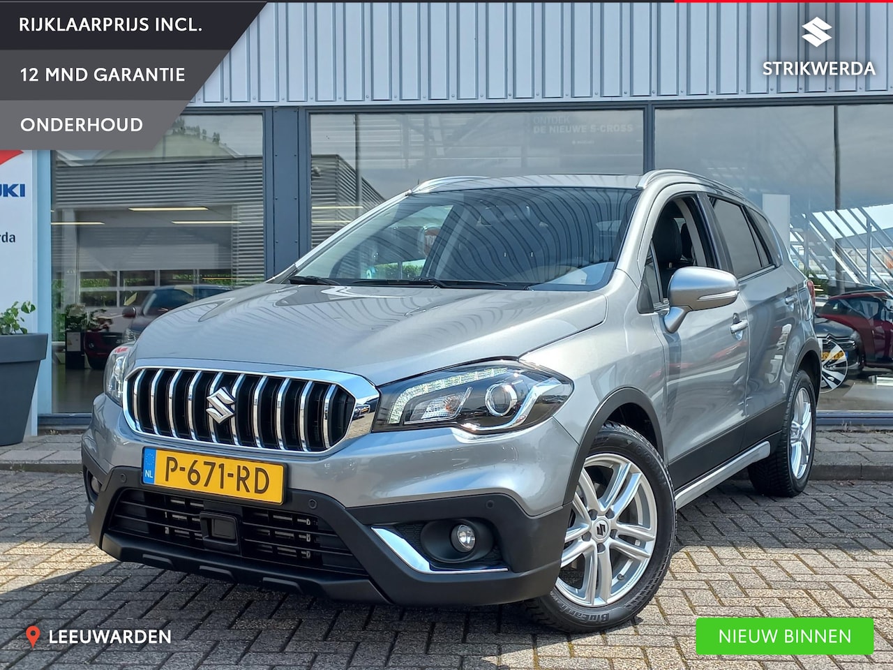 Suzuki S-Cross - 1.4 Boosterjet AllGrip Stijl Automaat/ Navigatie - AutoWereld.nl