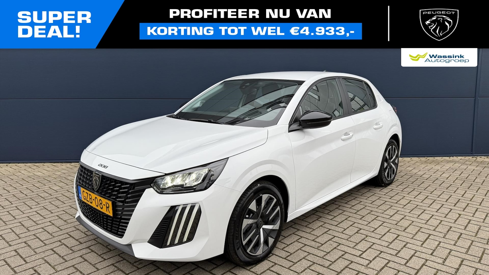 Peugeot 208 - 1.2 PureTech 75pk Active | Navigatie | Apple Carplay/Android Auto | Airco | Cruise control - AutoWereld.nl