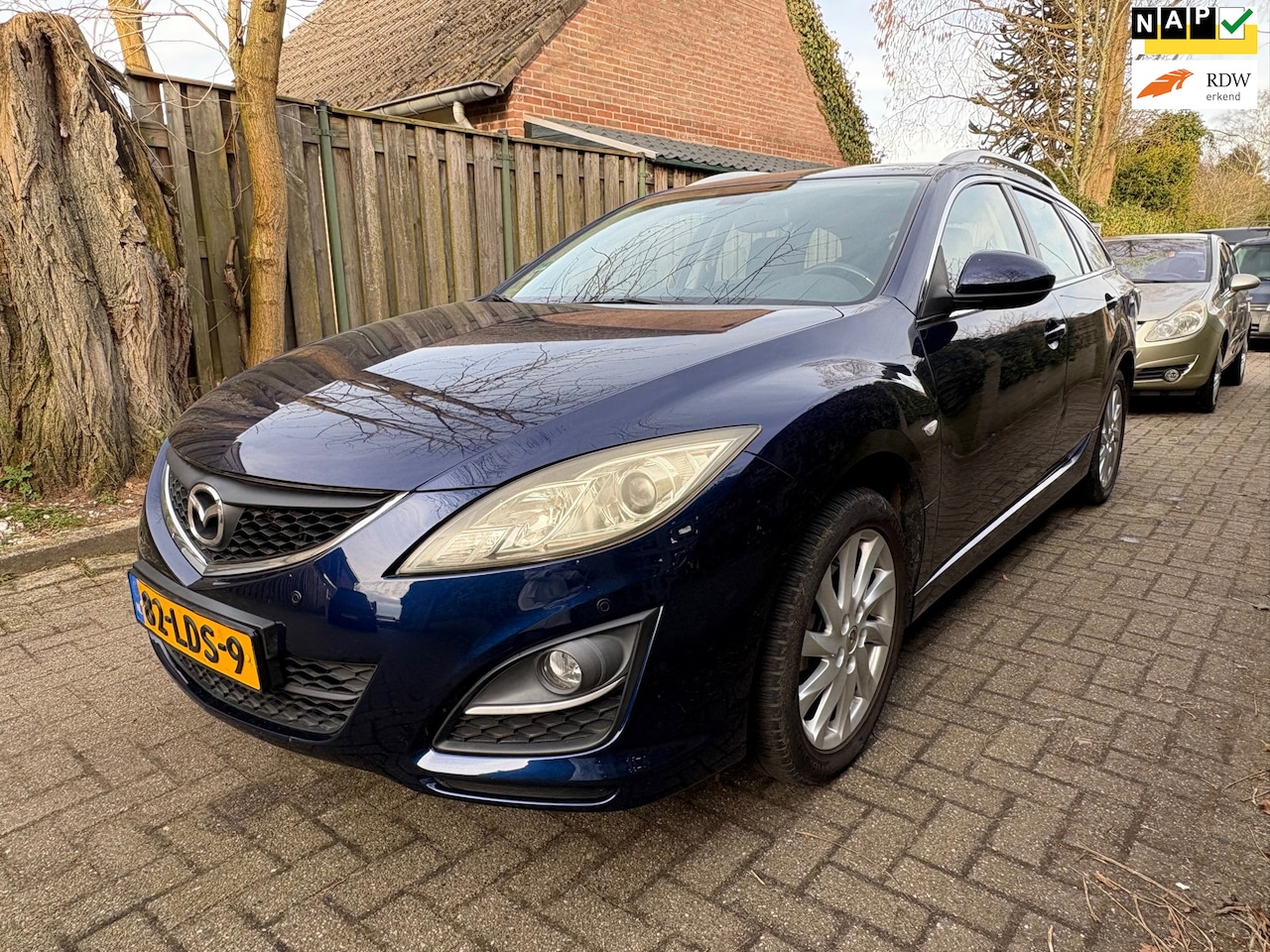 Mazda 6 Sportbreak - 2.0 Business+ / airco / leder / nap - AutoWereld.nl