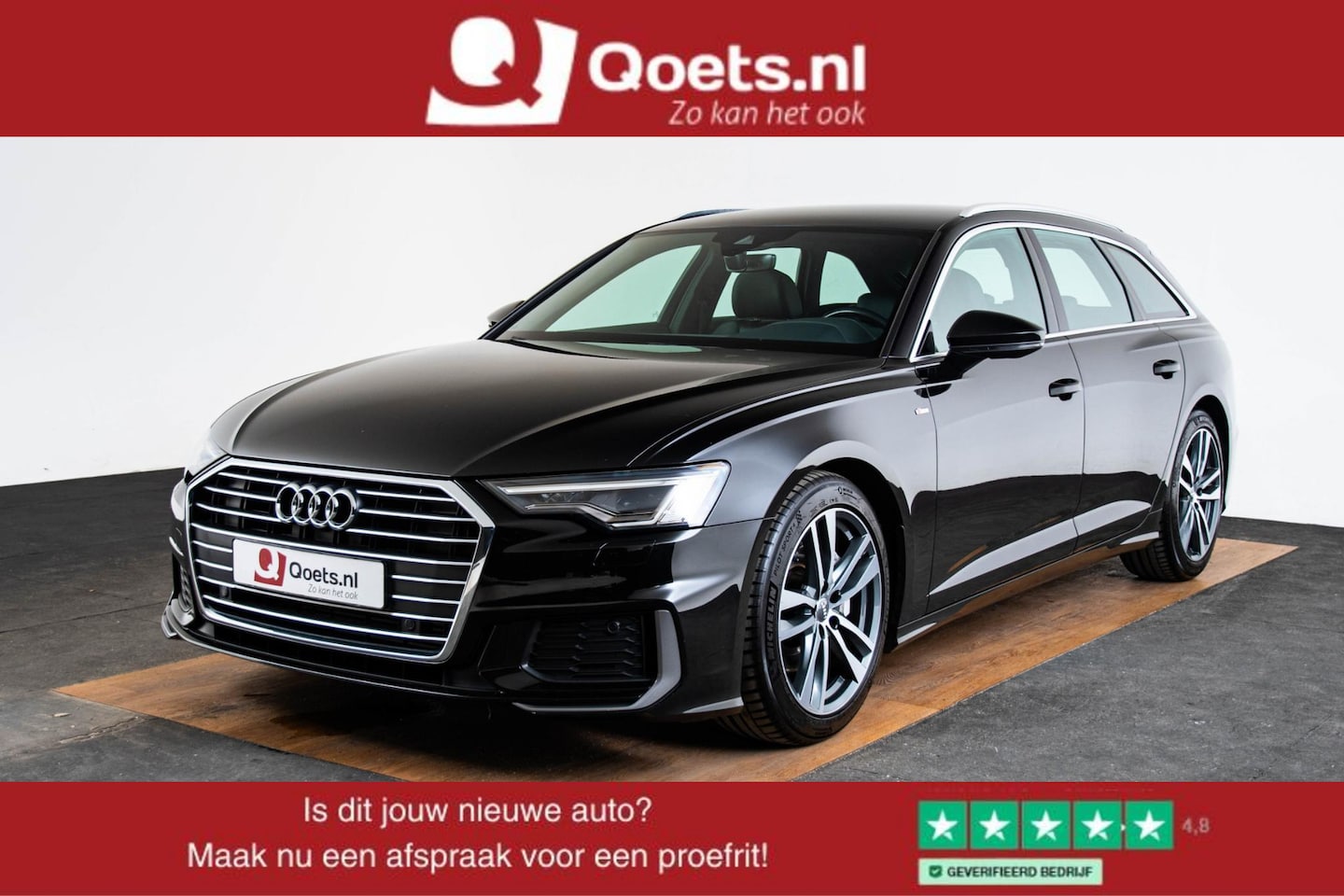 Audi A6 Avant - 45 TFSI Sport S line edition Pro Line S - Sportstoelen - Stoelverwarming voor - Automatisc - AutoWereld.nl