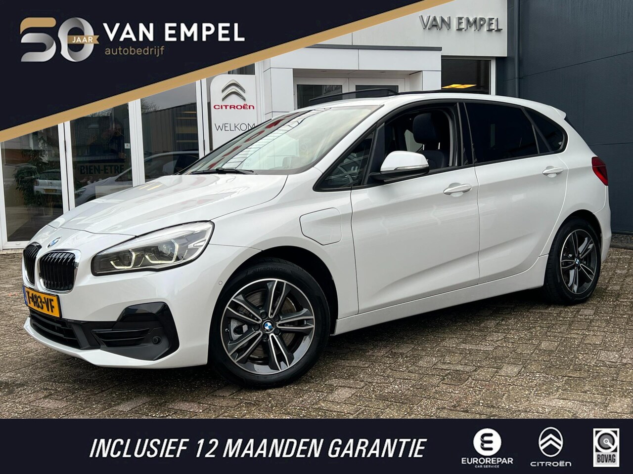 BMW 2-serie Active Tourer - 225xe iPerformance High Executive AUT | Schuif- Kanteldak | Camera | - AutoWereld.nl