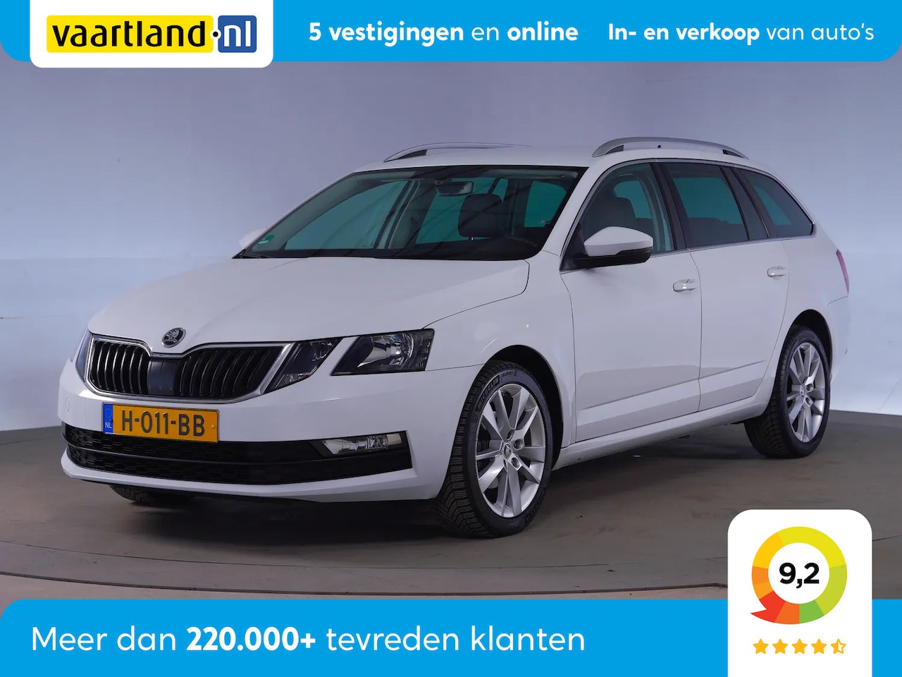 Skoda Octavia Combi - 1.6 TDI Clever Edition Aut [ DAB Virtual Nav Stoelverwarming ] - AutoWereld.nl