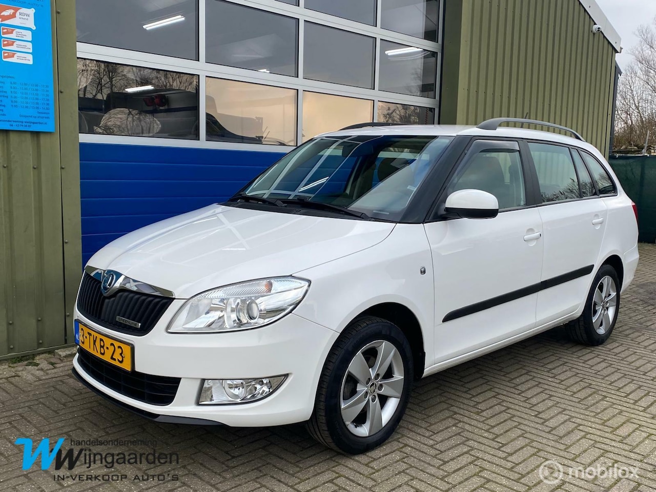 Skoda Fabia Combi - 1.2 TDI Greenline|78.507 KM NAP|Cruise|AC| - AutoWereld.nl