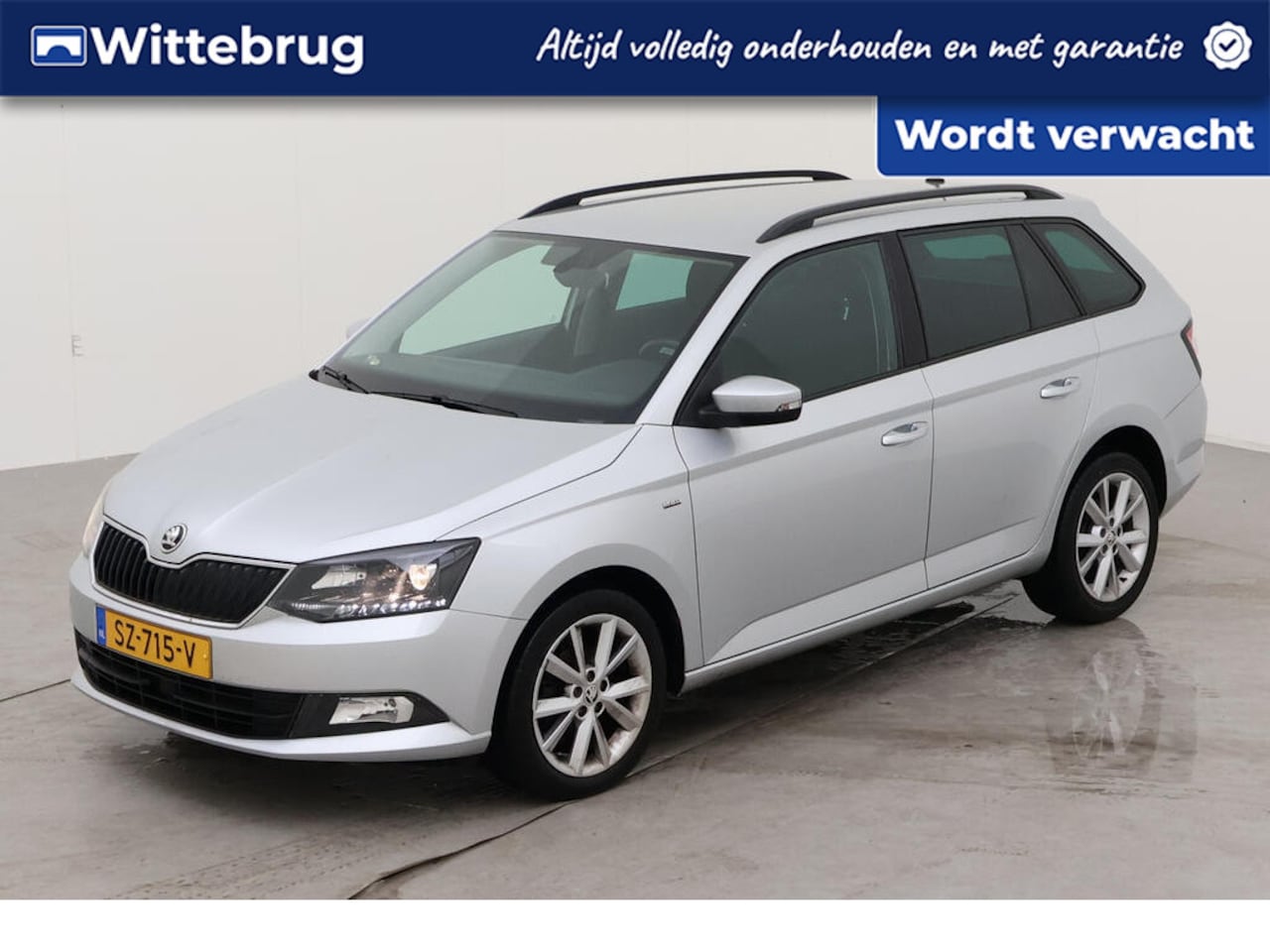 Skoda Fabia Combi - 1.0 TSI Clever Metallic/ Airco/ Navi/ Parkeersensor A/ 16 lmv - AutoWereld.nl