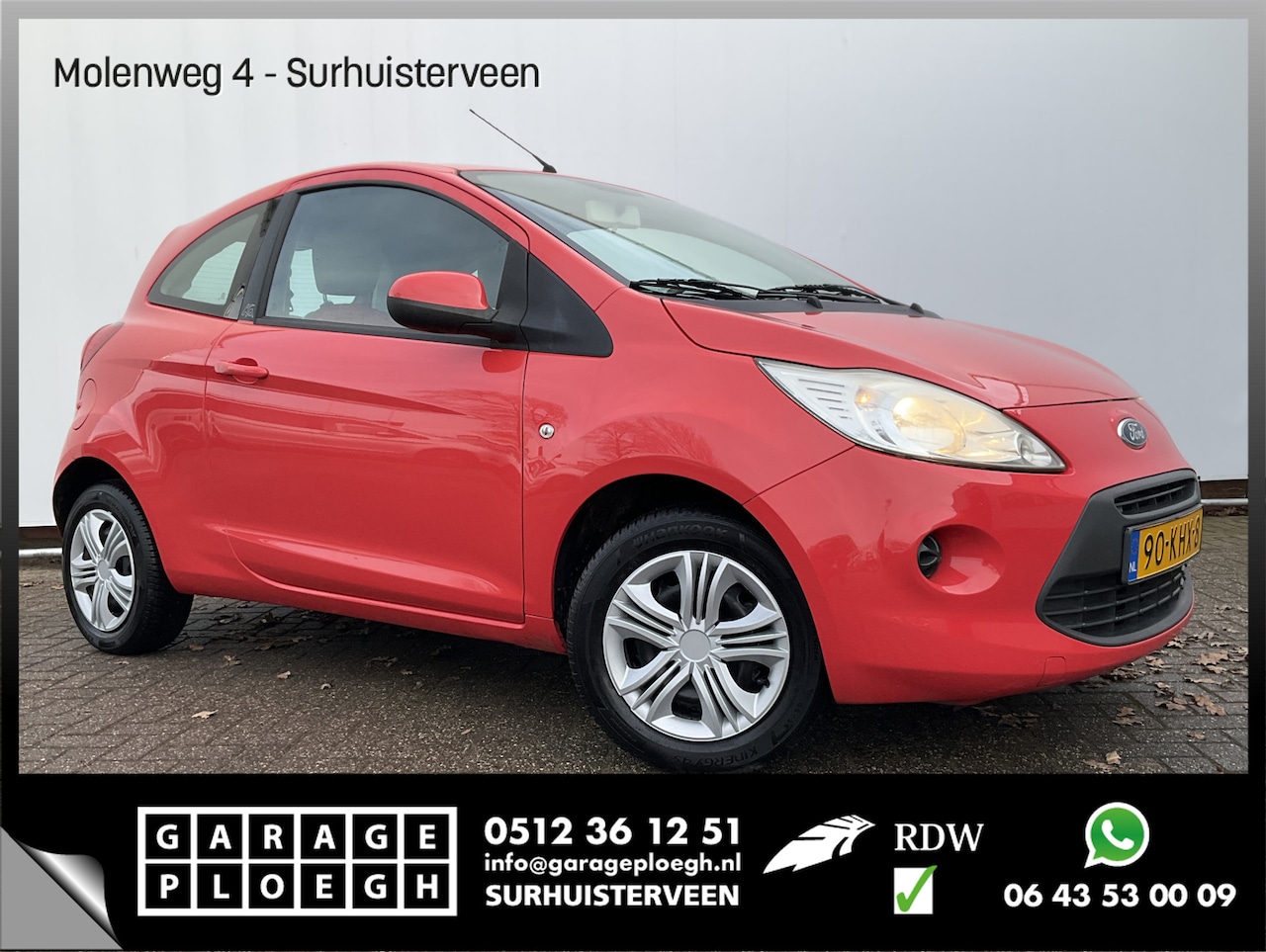 Ford Ka - 1.2 Elek-pakket Radio Zuinig! Pink Lady - AutoWereld.nl