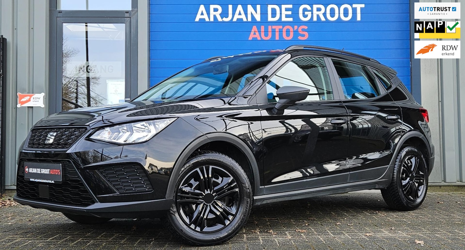 Seat Arona - 1.0 TSI Style Airco Parkeersensoren Bleutooth 12-2019! - AutoWereld.nl