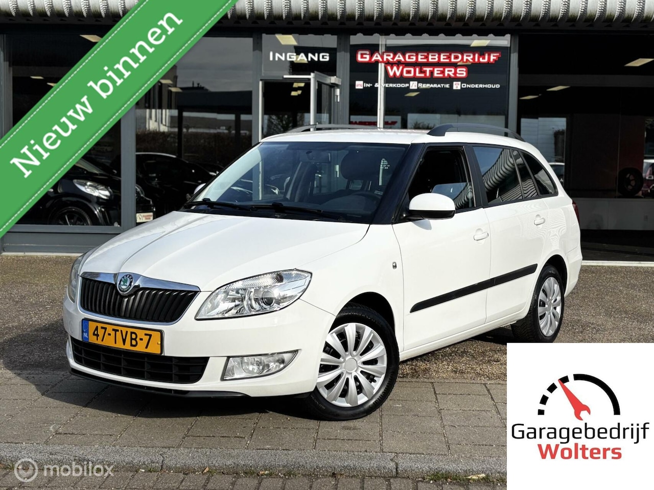 Skoda Fabia Combi - 1.2 TSI Ambition AIRCO NW APK NETTE AUTO - AutoWereld.nl