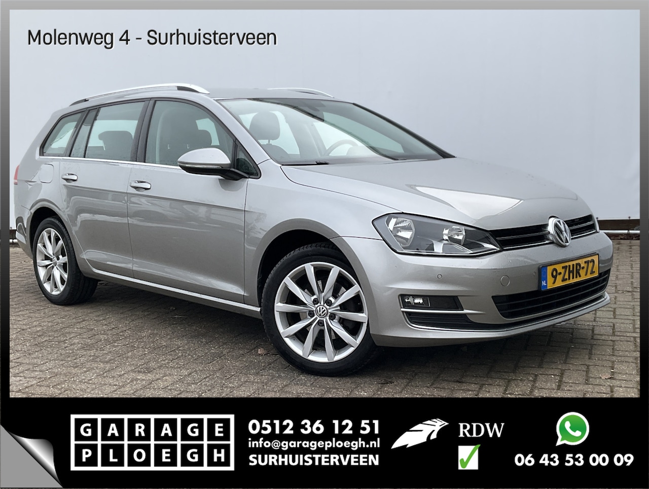 Volkswagen Golf Variant - 1.6 TDI Navi/Camera Massage Trekhaak Business Edition - AutoWereld.nl