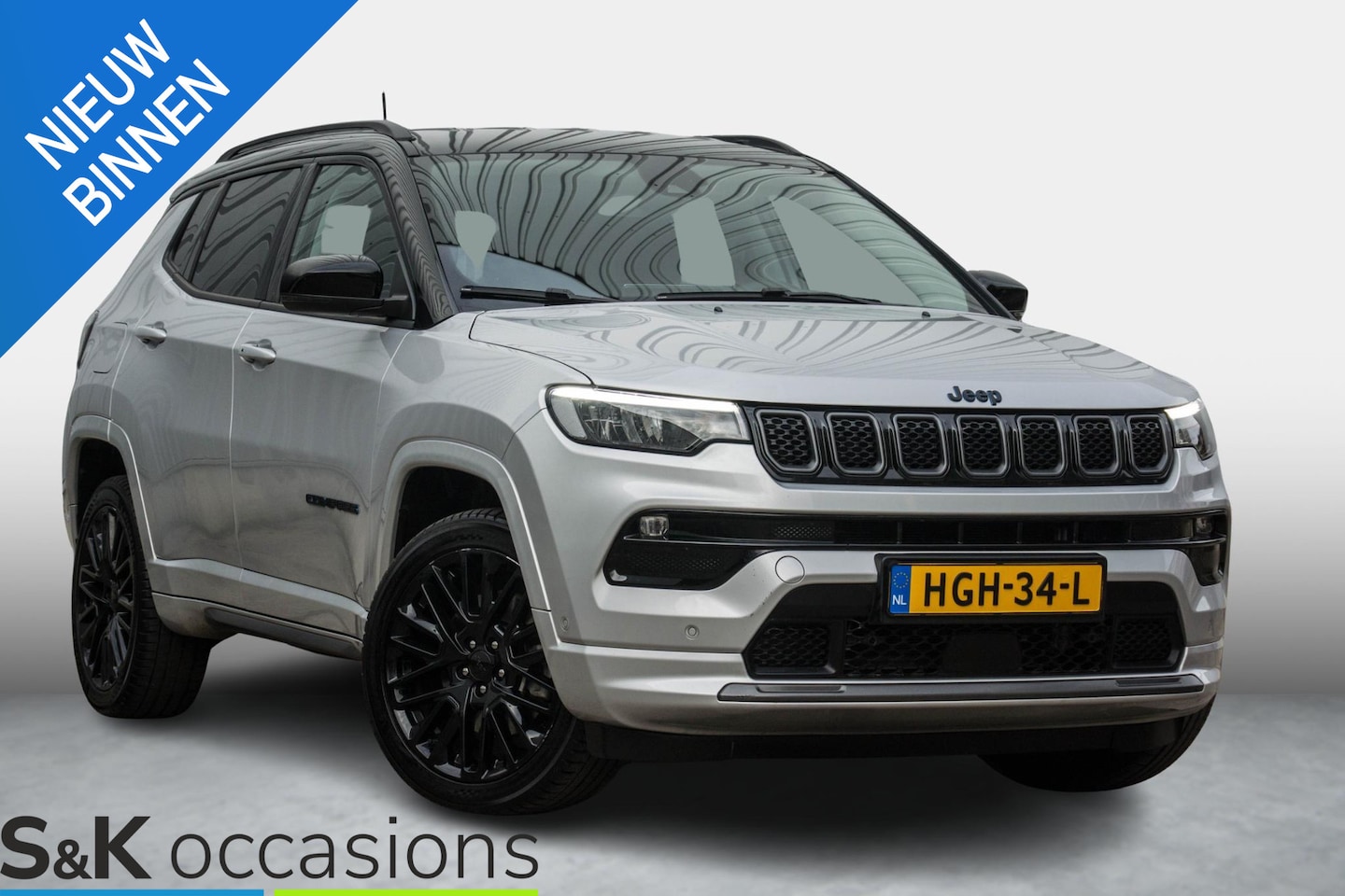 Jeep Compass - 4xe 240 Plug-in Hybrid Limited Leder NAVI TWO-TONE - AutoWereld.nl