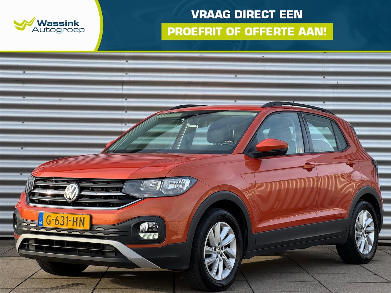 Volkswagen T-Cross - 1.0 TSI 95pk T-Cross Life | Airco | Lichtmetalen velgen | Adaptive Cruise Control | - AutoWereld.nl