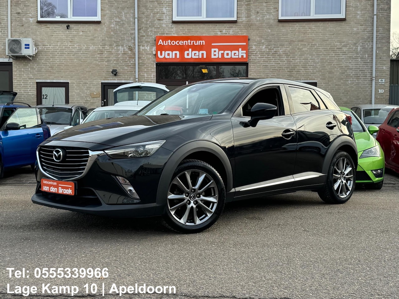 Mazda CX-3 - 2.0 SkyActiv-G 120 GT-M Navi Xenon Leder Head up Display Camera Keyless Lmv Pdc Full Optio - AutoWereld.nl