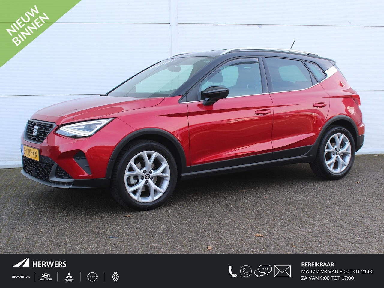 Seat Arona - 1.0 TSI FR AUTOMAAT / Navigatie + Apple Carplay/Android Auto / Trekhaak (1100 KG) / Cruise - AutoWereld.nl