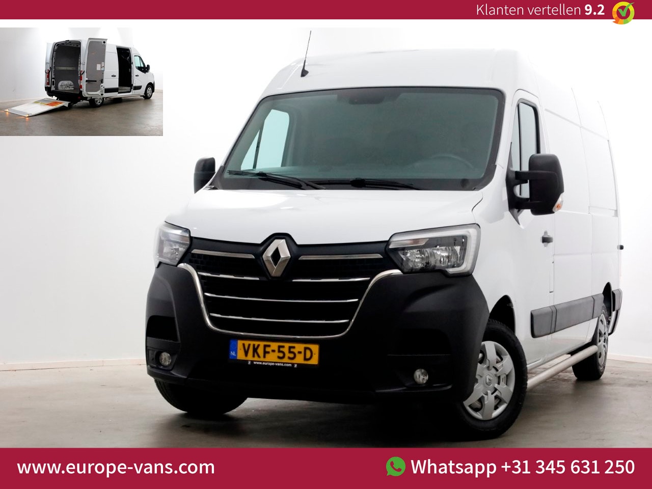 Renault Master - T35 2.3 dCi 135pk L2H2 Laadklep Airco/Navi 05-2021 - AutoWereld.nl