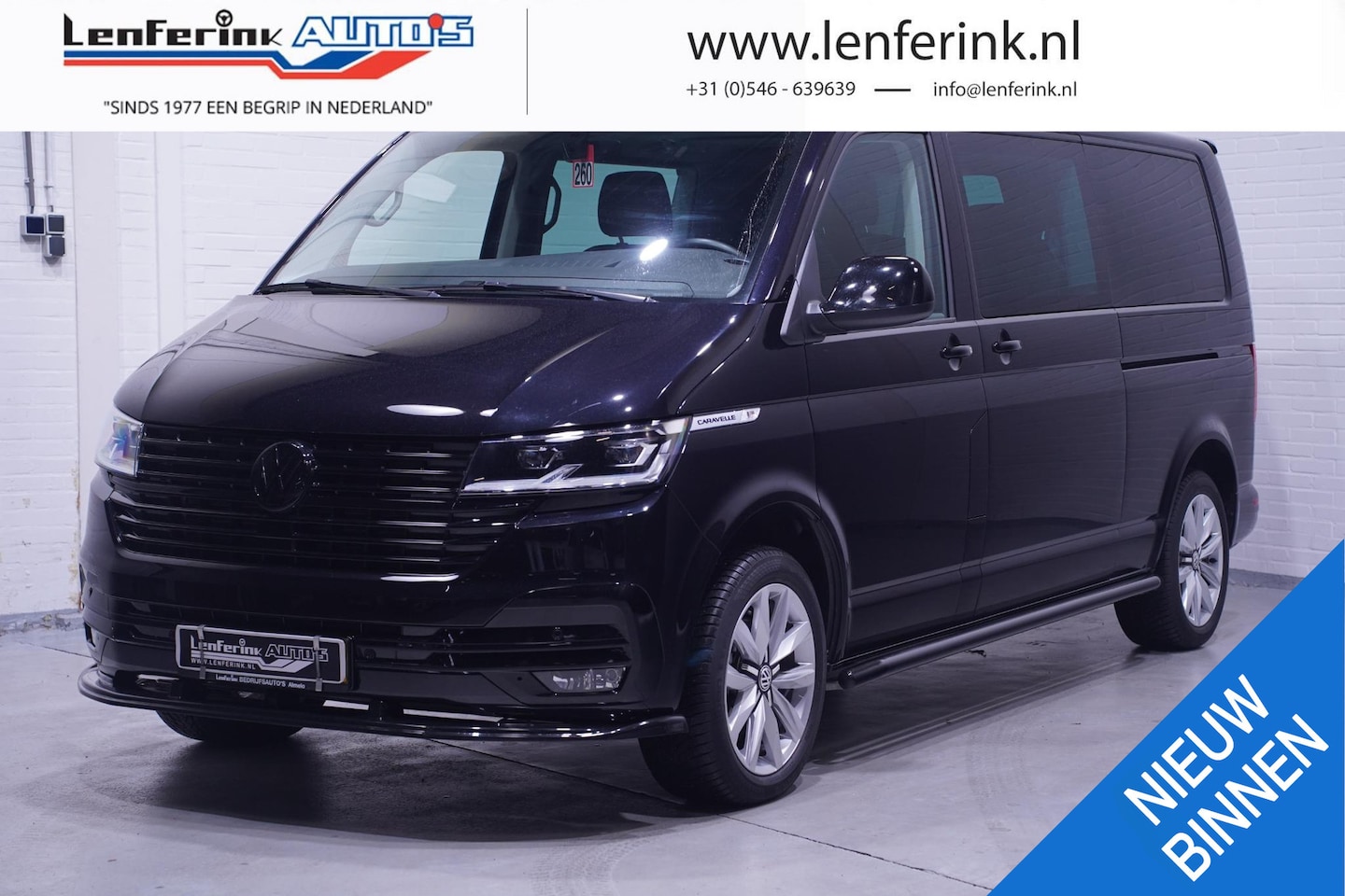 Volkswagen Transporter - 2.0 TDI 150 pk DSG Aut Dubbel Cabine 2x Schuifdeur, LED Koplampen, Navi, Camera, PDC V+A, - AutoWereld.nl