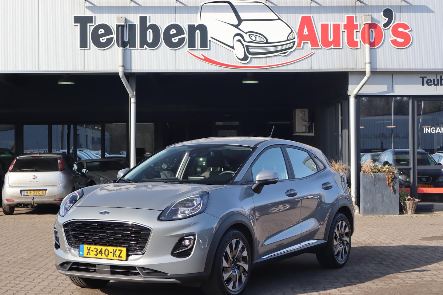 Ford Puma - 1.0 EcoBoost Hybrid Titanium (BTW AUTO) Navigatie, Climate control, Lane control, Stoel- e - AutoWereld.nl