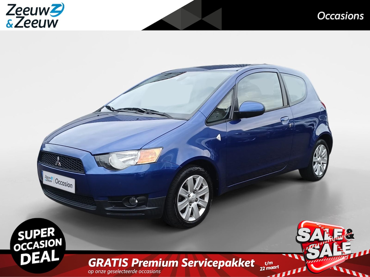 Mitsubishi Colt - 1.3 Edition Two Airco, LM Velgen, Cruise, Volledig dealer onderhouden ZEER MOOI!!!! - AutoWereld.nl