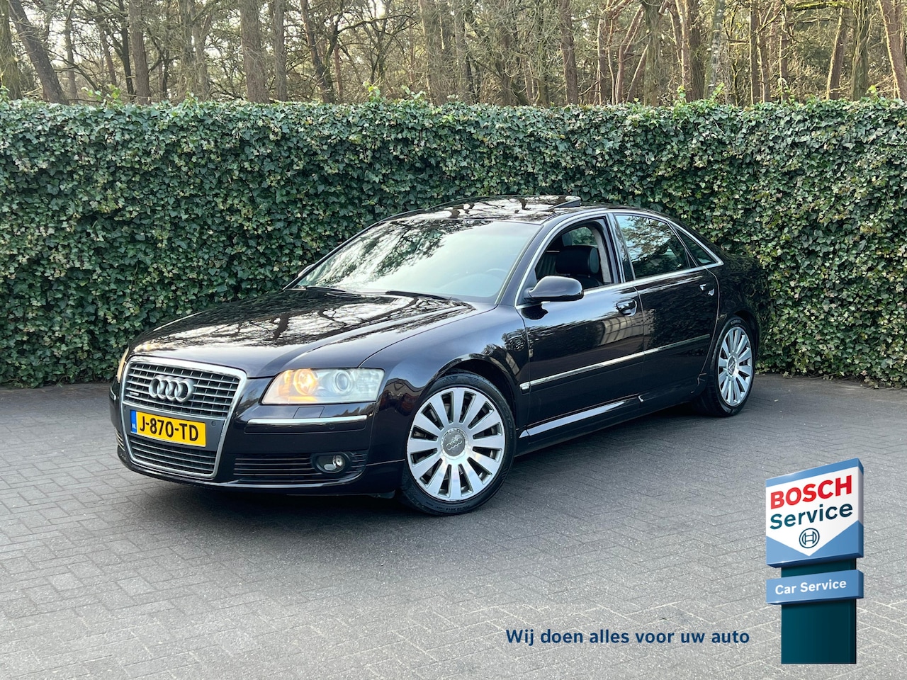 Audi A8 - 3.2 FSI Quattro Pro Line | Youngtimer | Leer | Schuif/kanteldak | Trekhaak | BTW - AutoWereld.nl